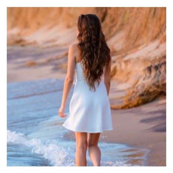 NWT Alya Francescas Ribbed Sleeveless Dress Size Large - Picture 2 of 9